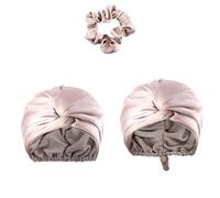 TXQHD Unisex Solid-Color Adjustables Silk Satins Hair Bonnets High Elasticity Soft Sleep Cap Women Men for Sleeping