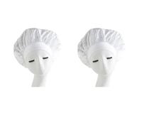 TXQHD Women Night Sleep Hair Caps Silky Bonnet Satin Double Layer Adjust Head Cover Hat Curly Styling Accessories for Sleeping