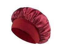 TXQHD Women Satin Bonnet Hair Care Silk Bonnets Wide-Brimmed Hat with Elastic Soft Band for Sleeping