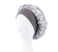 TXQHD Women Satin Bonnet Hair Care Silk Bonnets Wide-Brimmed Hat with Elastic Soft Band for Sleeping