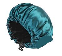 TXQHD Women's Large Satin Bonnet - Silky Cap with Adjustable Button Night Hair Care Salon Bathroom for Sleeping