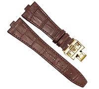 TXQHDHX 22mm Rivets Genuine Leather Watchband Fit For Watch IW3777 Calfskin Leather Strap