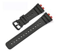 TXQHDHX Resin Strap For GMW-B5000 Watchband With Stainless Steel Hoop Black Waterproof Rubber Replacement Bracelet