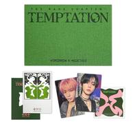 TXT - The Name Chapter: TEMPTATION 5th Mini Album (Weverse Albums Ver.) Package Box + Sticker + QR Card + Photocards + Mini Poster + 5 Extra Photocards Official K-POP Sealed Album