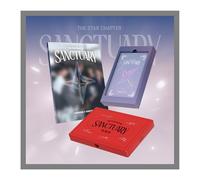 TXT The Star Chapter : SANCTUARY 7th Mini Album Standard KNIGHT Version CD+100p PhotoBook+Lyric Book+Sticker+Folded Poster on Pack+PostCard+PhotoCard+License Card+Tracking Sealed Tomorrow X Together