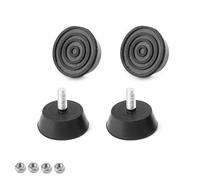txuzong 4 Piezas Pies Ajustables para Muebles, Base de Mesa Ajustable M6, 32mm Pies Niveladores Base, Adecuados para Muebles, Electrodomésticos y Equipos Pequeños