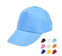 txuzong 5 Gorras de béisbol Azul Cielo, algodón Puro, Gorra de Graffiti DIY, Gorras de béisbol, con Hebilla Ajustable, para Fiestas artísticas, Hombres y Padres e interacción Infantil