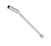 txuzong Llave de bujía magnética de 14 mm, con 12 Ranuras, Giratorio 360°, con imán y Mango Antideslizante, de Acero de Alta Resistencia para Coche, Moto, Coche, camión, Herramienta Profesional para