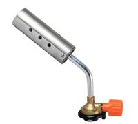 txuzong Quemador de gas de acero inoxidable, quemador de gas para bombona de gas, se puede invertir, lanzador de cassette para deshierbe y encendedor de barbacoa