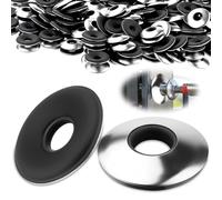 TXXATX 60 Piezas Arandelas de Goma de Acero Inoxidable M4,2x12 mm Arandelas de Sellado EPDM 304 Neopreno para Tornillos de PerforacióN y Tornillos de Tubería de Agua