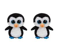Ty 36008 Beanie Boos Waddles - Peluche de pingüino [Importado de Alemania] (Paquete de 2)