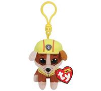 TY 41278 Rubble Paw Patrol - Clip de peluche, multicolor