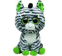 Ty 7136036 Beanie Boos - Zebra de peluche Zig-Zag, 15 cm [Importado de Alemania]