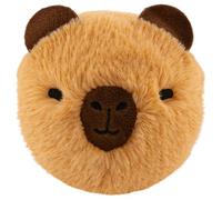 TY Barry Capybara Bouncer - Peluche suave y redondo de Capibara con cara bordada, lindo mini peluche marrón para niños, niños pequeños y coleccionistas