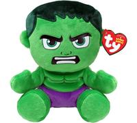 Ty Peluche Beanie Babies Marvel Hulk Suave 15 cm