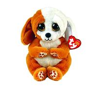 Ty Toys Beanie Baby Brown and White Dog Ruggles - 15 CM (2009302) Ruggles Brown