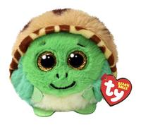 Ty Beanie Balls - Cruiser la Tortuga con Ojos Dorados Brillantes, Animales de Peluche Suaves y Redondos para coleccionar - 8 cm - T42549