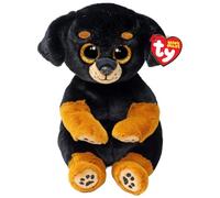 Ty Beanie Bellies - Randi el Perrito con los Ojos Dorados Glitter, los Animales de Peluche con el Pancino Suave Originales 20 Cm - T41290