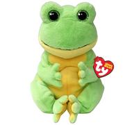 Ty Beanie Bellies - Snapper de la Rana con los Ojos Verdes Brillo, los Animales de Peluche con el Pancino Suave Originales 30 Cm - T43201