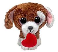 Ty Beanie Boo abraza al cachorro con corazón para San Valentín 5,146.0-15.2 cm