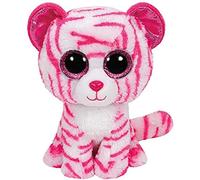 TY - Beanie Boos Asia, tigre, 23 cm, color blanco / rosa (United Labels Ibérica 36823TY)