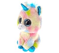 TY- Beanie Boo's Blitz, unicornio, Color azul, 15 cm (United Labels Ibérica 36877TY) , color/modelo surtido