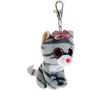 TY 35243 PELUCHE CLIP KIKI GREY CAT 10CM