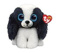 TY Beanie Boos czarno/biały pies Sissy, 15 cm