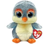 Ty Beanie Boos - Fisher el Pájaro con Ojos Azules Brillantes, el Peluche con los Ojos Grandes chispeantes - 15 cm - T37322