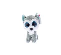 Ty Beanie Boos - Husky de Peluche Slush con Anilla - Peluche Llavero Beanie Perro Husky 10 cm, Juguete Peluche A Partir de 10 años