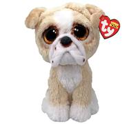 Ty Beanie Boos Peluche Pooch – Ojos naranjas grandes y brillantes – 15 cm