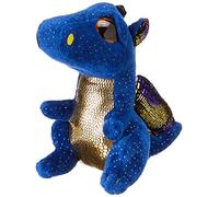 TY- Beanie Boo's Saffire, dragón, Color azul, 15 cm (United Labels Ibérica 36879TY) , color/modelo surtido