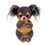TY Beanie Boos - T37393 - T37393 Toffee el Chihuahua con Ojos Amarillos Grandes y Brillantes, 15 cm