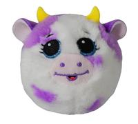 Ty Beanie Bouncers - Daisy la Vaca Violeta con Ojos Azules, tiernos Animales rebotantes, Todos para coleccionar, T83059