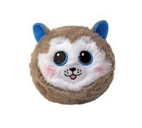 Ty Beanie Bouncers - T83063 - Slush el lupetto con Ojos Azules, tiernos Animales rebotantes Todos para coleccionar, T83063