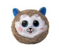 Ty Beanie Bouncers - T83063 - Slush el lupetto con Ojos Azules, tiernos Animales rebotantes Todos para coleccionar, T83063