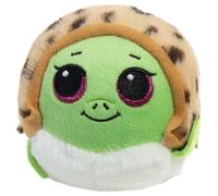 Ty Beanie Bouncers - Tortuga Marina Con Ojos Rojos Pelota Bouncy Suave Juguete