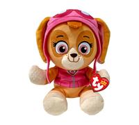 Ty - Colección Paw Patrol, Skye, Todos los héroes del Equipo de los Cachorros en versión Floppy, Suave Peluche para coleccionar, Idea de Regalo para Grandes y pequeños - 20 cm - T44023