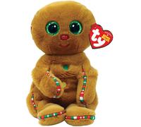 Ty Crispin Gingerbread Man Beanie Belly | Christmas 2022 Beanie Baby Soft Plush Toy | Collectible Cuddly Stuffed Teddy