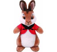TY - Flopsy Peter Rabbit Peluche Conejo Bolero, Color Rojo (United Labels Ibérica 42276TY)