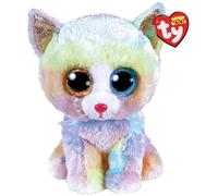 TY - Gorro Buddy Heather Cat, 24 cm, varios modelos (con o sin cuerno), 1 pieza