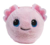TY Gorro Rebotadores - Gill The Axolotl Rosa Con Azul Ojos 7.6cm Bouncy Bola Toy