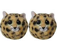 Ty Gorros rebotadores - observa al Leopardo (Paquete de 2)