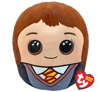 TY Hermoine - Harry Potter Squishy Beanie de 10 Pulgadas, Juguete de Peluche Suave para niños, Coleccionable Peluche