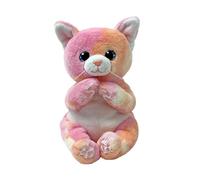 TY Lillibelle Gato Beanie Bellie Regular 6 Pulgadas | Beanie Baby Peluche Suave | Coleccionable Peluche de Peluche Acogedor
