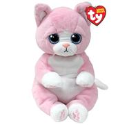 TY Lillibelle Gato Beanie Bellies Medium 24 cm - Gorro de Peluche Suave para bebé, Coleccionable