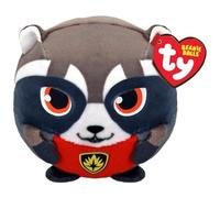 TY Marvel - Gorros esponjosos de felpa súper suave de calidad de regalo (3 pulgadas, 8 cm, mapache de cohete)