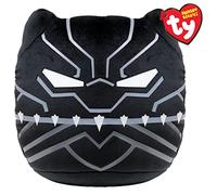 Ty Marvel Squish a Boos - Cojín Black Panther 35 cm - TY39344 - Negro - A Partir de 3 años