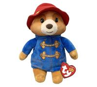 TY Paddington Bear Beanie Boos Medium | Beanie Baby Soft Plush Toy | Collectible Cuddly Stuffed Teddy