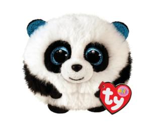 Ty- Peluche, Color Blanco Negro, 10 CM (TY42526)